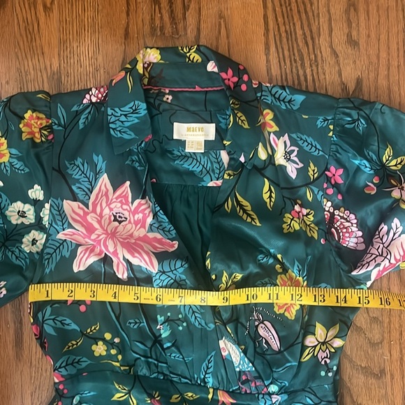 Anthropologie Maeve Button front Shirt Dress Size 2P - Picture 6 of 12